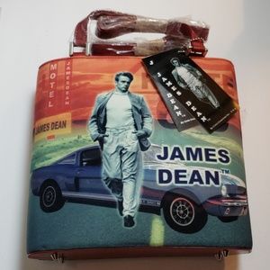 James dean collectable hand bag purse